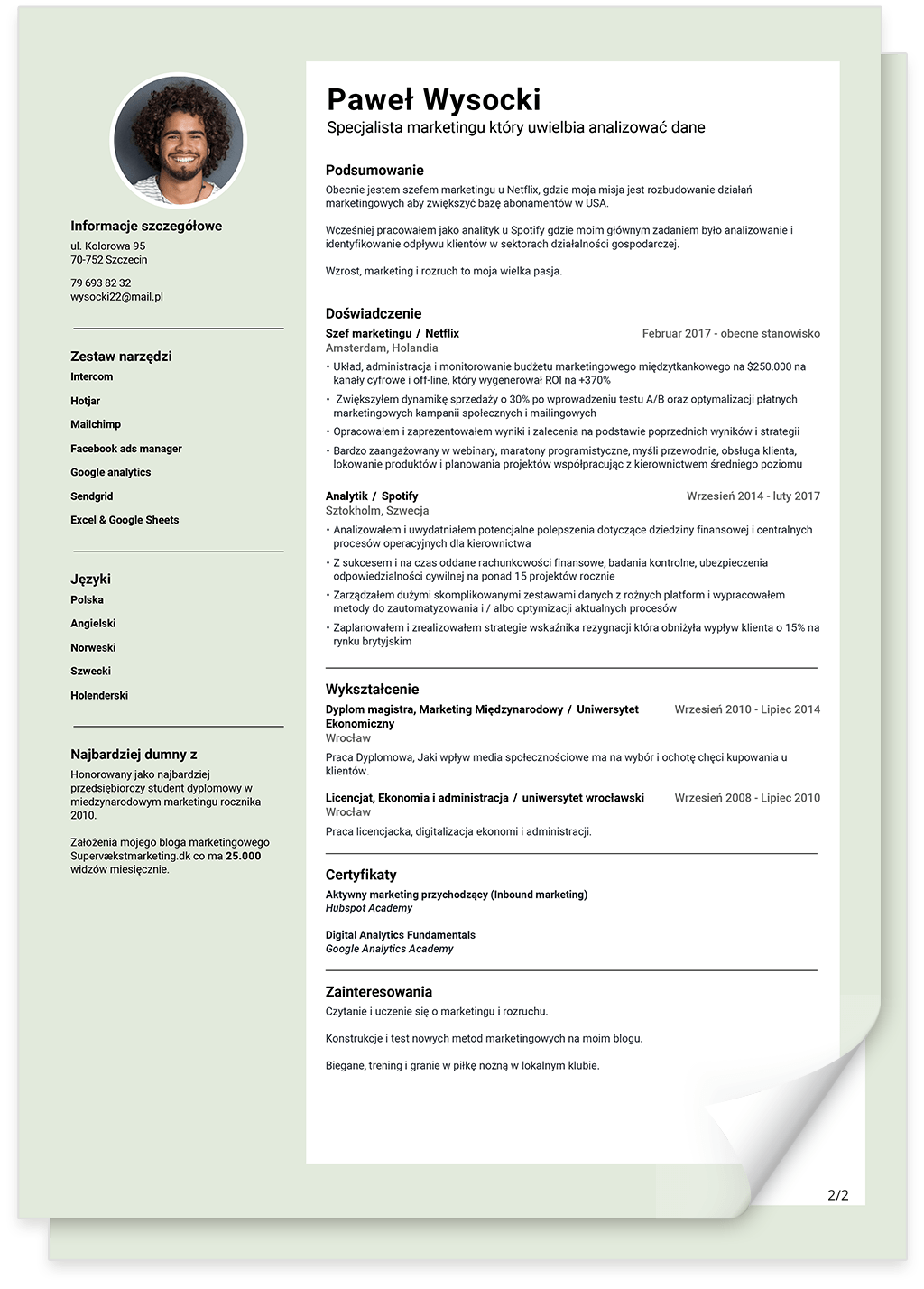 Projektant_szablon CV