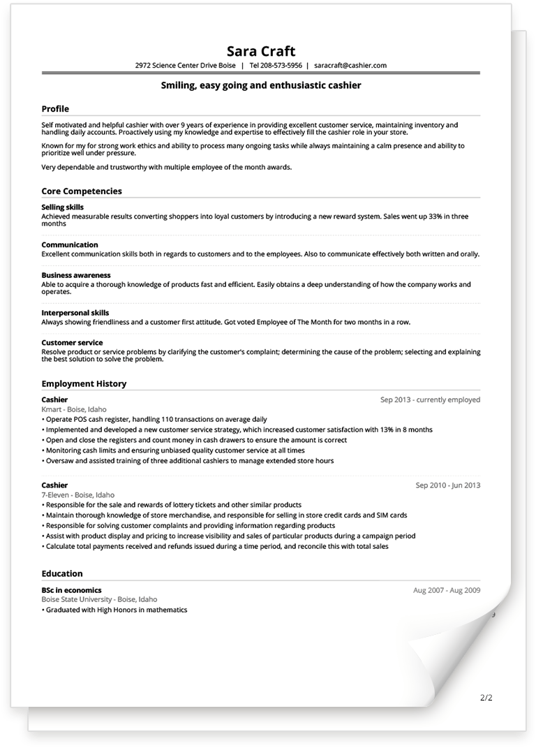 Classic CV Template