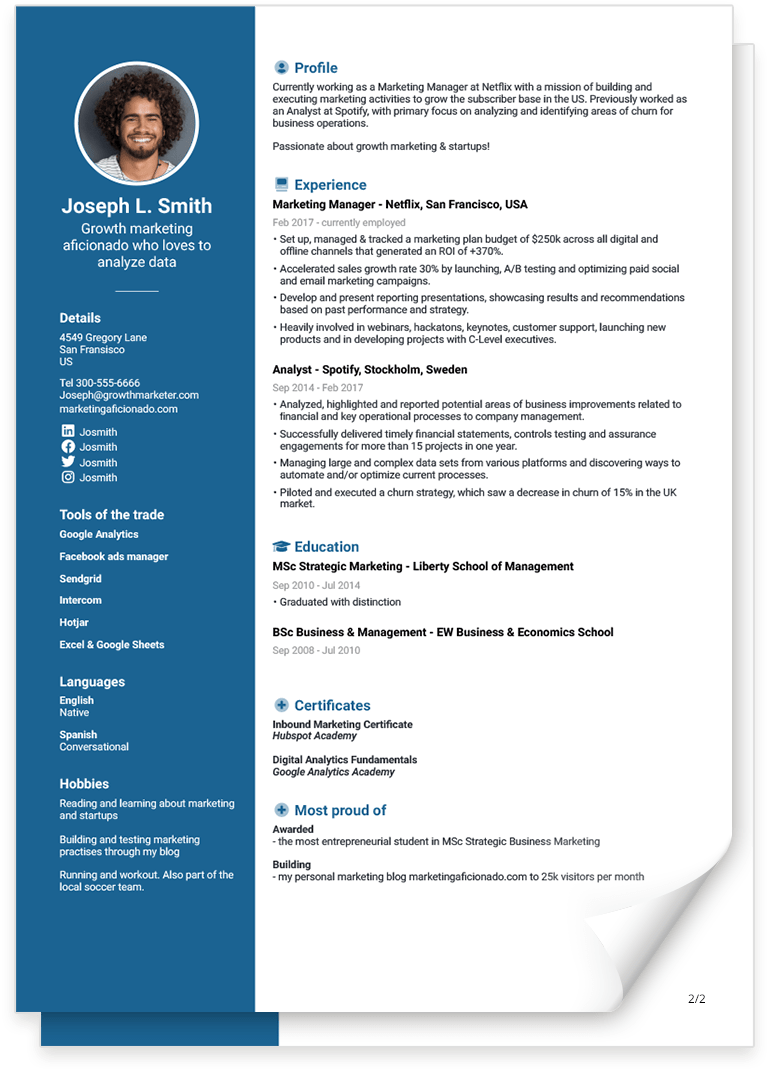 Creative CV Template